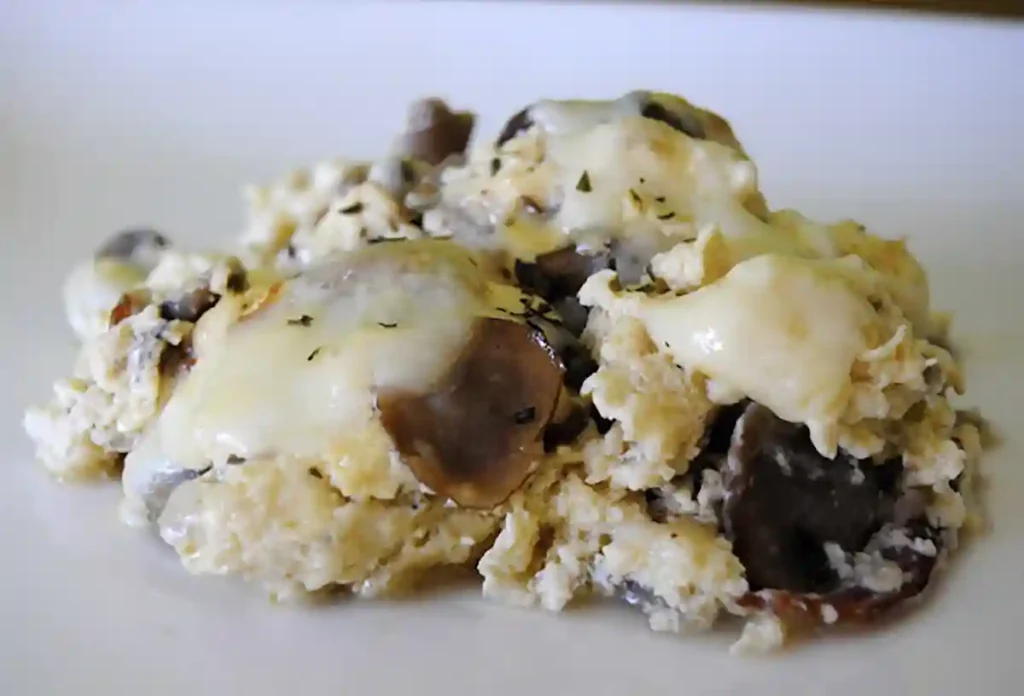 Imagen del Gratinado de Bacón y Champiñones