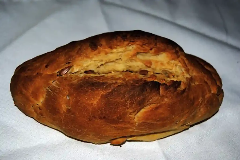 Imagen del Pan de Tahini con mantequilla de cacahuete