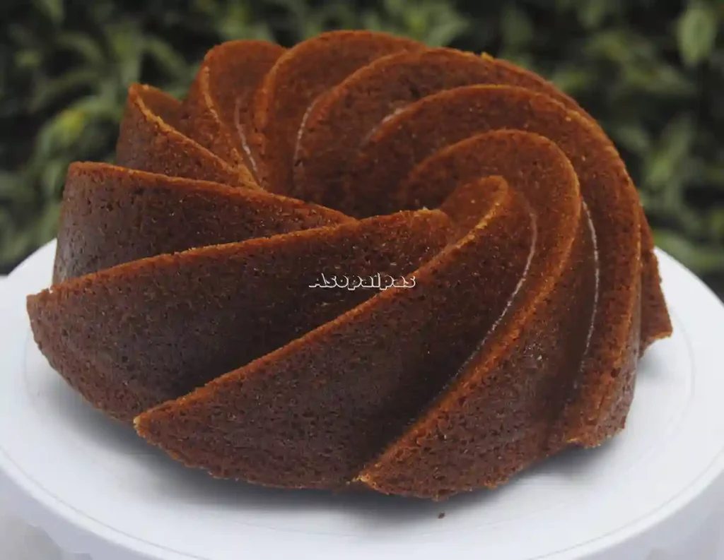 Imagen del Bundt Cake de Tiramisú