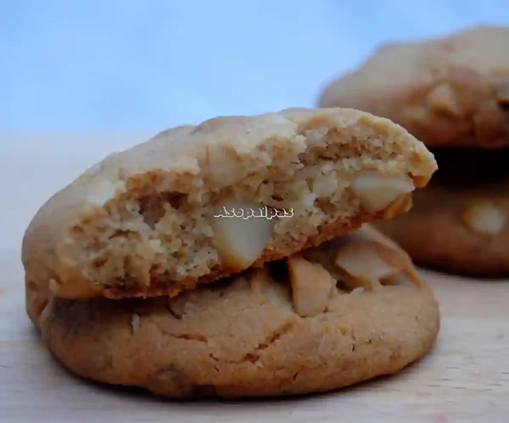 Imagen de las Galletas de Chocolate Blanco y Nueces de Macadamia