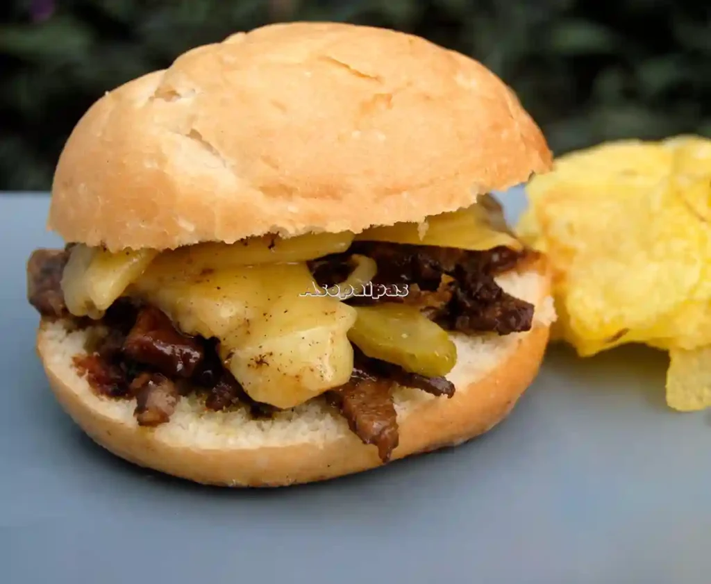 Imagen de laHamburguesa de Ternera con Salsa Barbacoa